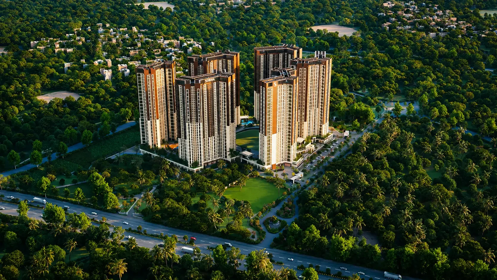 SOBHA OneWorld, developer-published illustration